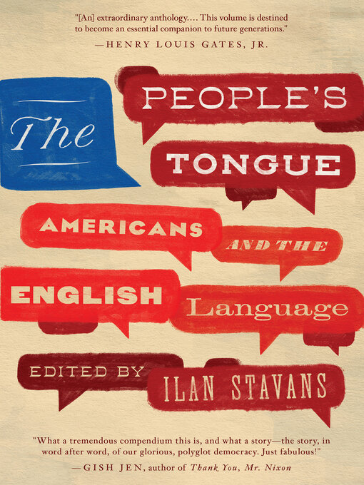 Title details for The People's Tongue by Ilan Stavans - Available